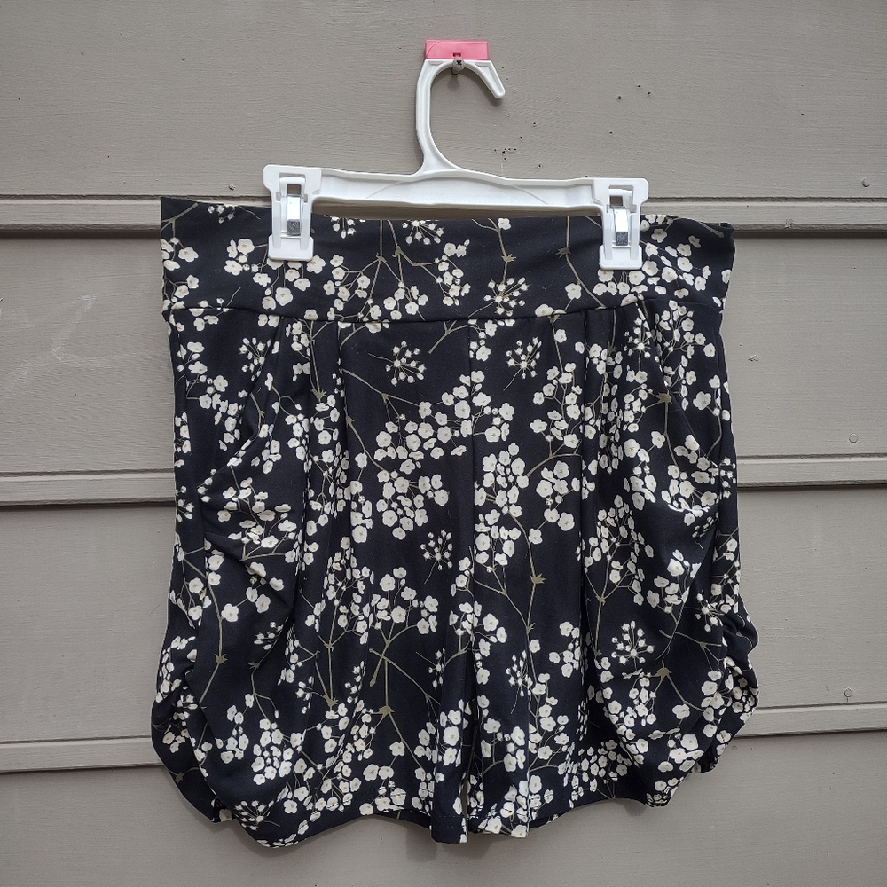 Simple Addiction black blossom harem shorts